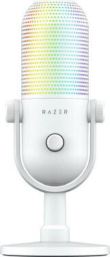 Razer Seiren V3 Chroma bílá / stolní mikrofon / kapacitní / USB-C (RZ19-05060200-R3M1)