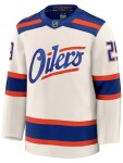 Fanatics Pánský dres Edmonton Oilers NHL Leon Draisaitl #29 Premium Alternate Velikost: 46 (S)