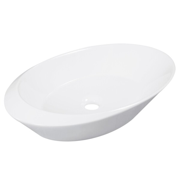 KERRA - Umyvadlo keramické nablátkové volně stojící KR-9036 5907548125750