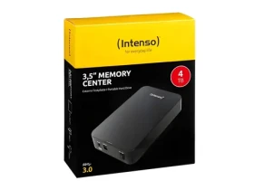 Intenso Memory Center 4TB černá / Externí disk / 3.5" / USB 3.0 / R:85MBs / W:75MBs (6031512)