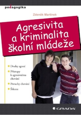 Agresivita kriminalita školní mládeže Zdeněk Martínek e-kniha