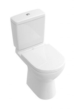 VILLEROY & BOCH - O.novo WC kombi mísa, zadní odpad, CeramicPlus, alpská bílá 566110R1