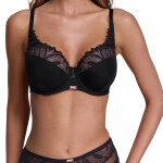 Dámská podprsenka 2107 Yasemin Černá s béžovou - AVA 85G černá-béžová