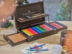 Faber-Castell Collection kreslířská sada 126 ks v dřevěném kufříku