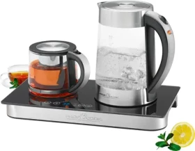 Proficook PC-TKS 1056 / Rychlovarná konvice + čajovar / 2200-2250 W / 0.8 a 1.7l (4006160105698)