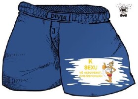 Divja.cz Trenýrky - K sexu mě nikdo nenutí Velikost: XL