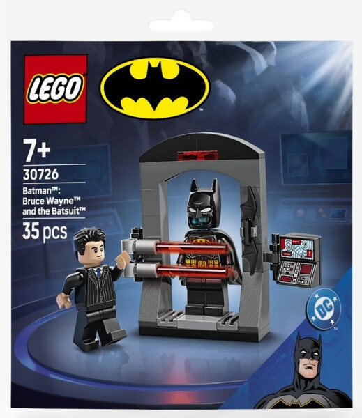 LEGO® DC Batman™ 30726 Batman™: Bruce Wayne™ a oblek Batsuit™