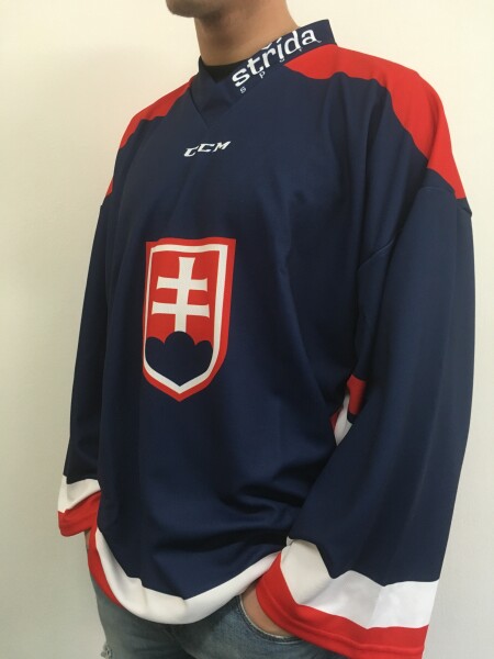 Hokejový dres Slovakia Ice Hockey Team BLUE Velikost: XXL