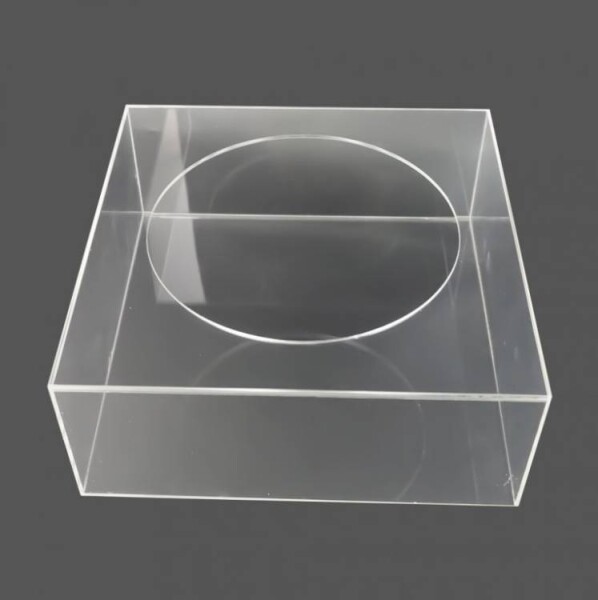 Cake Star Cake Star Akrylový plnitelný hranatý stojan na dort/mezipatro (20 x 20 x 10 cm)