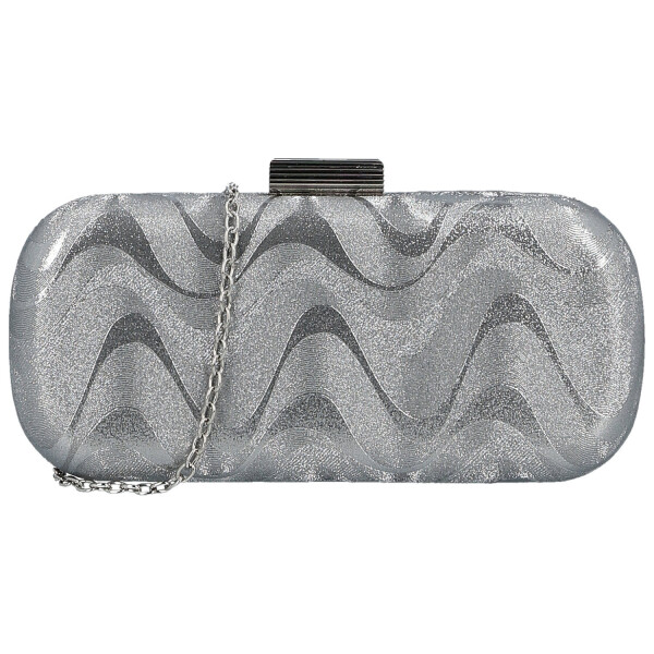 Módní dámské plesové psaníčko Michelle Moon Melixa, stříbrné