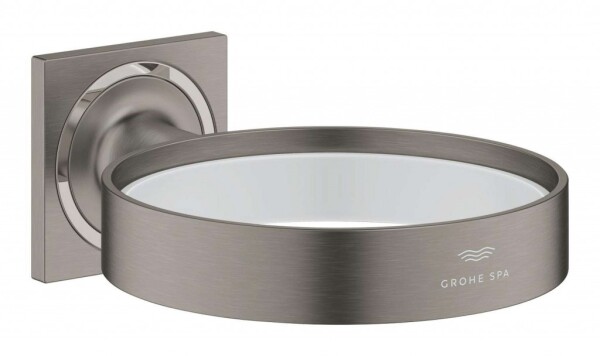 GROHE - Allure Držák pro koupelnové doplňky, kartáčovaný Hard Graphite 40963AL1