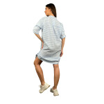 HOSH Oversize košile s knoflíky Velikost: UNI, Barva: Růžová