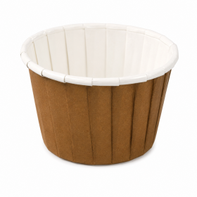 Cake star Papírové samonosné košíčky na muffiny barevné 50 × 40 mm – 100 ks – vzor 5