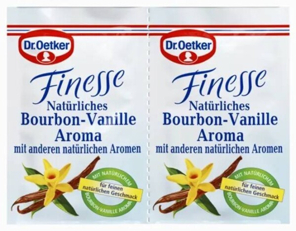 Dr. Oetker Finesse Bourbon Vanilka přírodní aroma s mletým vanilkovým luskem (2x5 g)