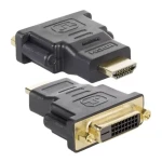 Techly IADAP-HDMI-606 černá / Redukce / HDMI na DVI-D 24+1 / Dual Link / pozlacené konektory (IADAP-HDMI-606)