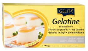 Dortisimo Gelita Plátková želatina Silver 180 Bloom (1 kg)