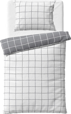 Flanelové povlečení Kostka City