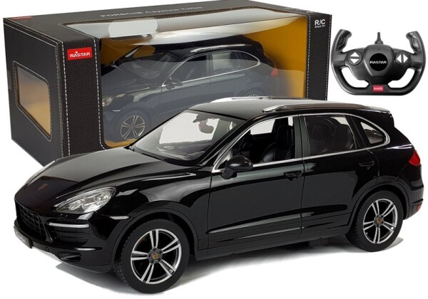 RASTAR Auto na dálkové ovládání R/C Porsche Cayenne Turbo Rastar 1:14 černé