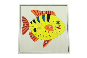 Moyo Montessori Moyo Montessori Puzzle - ryba