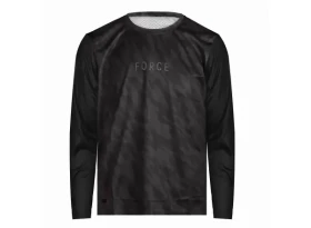 Force MTB Rules pánský dres dlouhý rukáv černá/šedá vel. 5XL