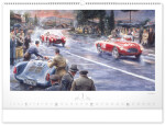 Nástěnný kalendář 2026 NOTIQUE - Oldtimers – Václav Zapadlík, 64 x 42 cm