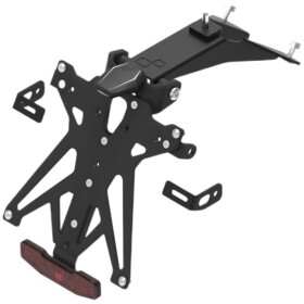 LighTech Ktarap107A1 nastavitelný držák Spz motocykly Aprilia Rsv4 (09-19), Rsv4 1100 Factory, Tuono V4 (11-20)