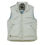 Vesta zeteplená SACHA dámská, barva bílá, podšívka vatový polar fleece polyester