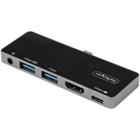 StarTech USB-C Multiport adaptér černá/stříbrná / Adaptér / HDMI / 2x USB-A / USB-C / 60Hz (DKT30ICHPD)
