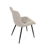 Jídelní židle, hnědá, látka, DCL-193 CAP2