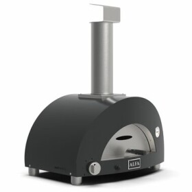 Alfa Forni Moderno 1 šedá / Pec na pizzu / 500°C / 60 x 40 / na plyn (FXMD-1P-GGRA)