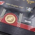 Obraz New Jersey Devils NHL Stanley Cup Legacy Bronze Coin