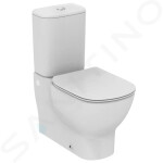 IDEAL STANDARD - Tesi WC kombi mísa, spodní/zadní odpad, AquaBlade, bílá T008201