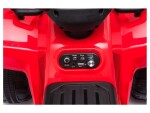 Mamido Dětská elektrická čtyřkolka ATV červená
