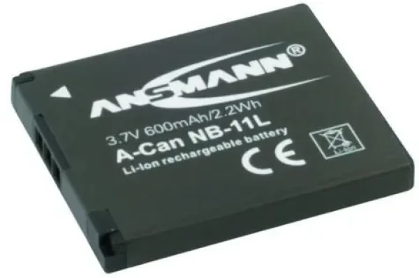 Ansmann A-Can NB-11L / Náhradní baterie / Li-Ion / 3.7V / 600 mAh / pro Canon (1400-0028)