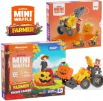 MARIOINEX Stavebnice Mini Waffle Farmer Bagr