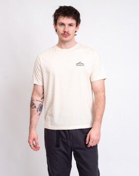 Tričko Patagonia M's Cloud Crag T-Shirt Undyed Natural
