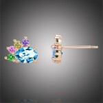 Náušnice Swarovski Elements Marisol, Barevná/více barev