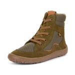 Dětské zimní barefoot boty TEX WOOL GROW Olive, Froddo, G3160234-3, olivová - 41