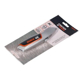 Nůž hliníkový s lichoběžníkovou čepelí, FASTER TOOLS