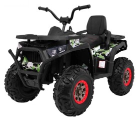 Mamido Dětská elektrická čtyřkolka ATV Desert 4x4 maskáčová