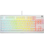 SteelSeries Apex 3 TKL bílá / Herní klávesnice / RGB podsvícení / US layout (483626)