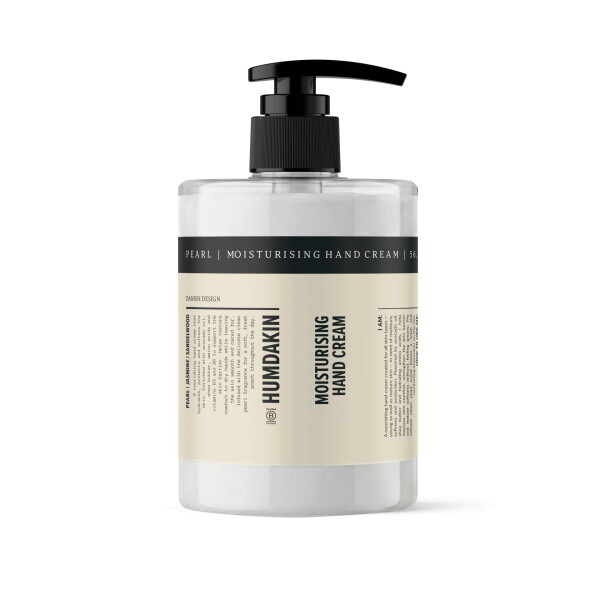 Humdakin Krém na ruce Pearl Jasmine/Sandalwood 500 ml, krémová barva, plast