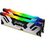 Kingston FURY Renegade RGB 32GB (2x 16GB) DDR5 8000 MT/s / CL38 / Non-ECC / DIMM / XMP 3.0 / 1.45 V (KF580C38RSAK2- 32)