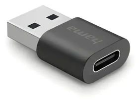 Hama Adaptér USB-A na USB-C černá / Redukce USB / USB 3.2 Gen 2 / 10 Gbps (002003570000)