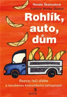 Rohlík, auto, dům