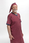 Košile Martel Sylwester I 502 kr/r, kostkovaná, 3XL–5XL džínovina 4XL