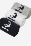 Ponožky SHAQ AS_SHQ_H_001W_SS25 (3-PACK)