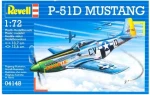 Revell Plastic ModelKit letadlo 04148 P-51D MUSTANG 1:72