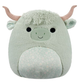 Squishmallows Fuzz-A-Mallows Náhorní skot Iver 30 cm