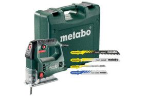 Metabo STEB 65 QUICK Set / Přímočará pila / 450W / Zdvih 18 mm / až 3000 zdvihů-min / Hloubka řezu 65 mm (690920000)